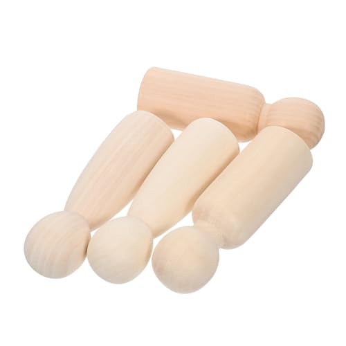 HIAKDOFT 4 Stück Teiliges Unbemalte Holzfiguren DIY Bastelset zum Bemalen Glatte Oberfläche Dekorative Holzpuppen für Kreative Miniatur deko und Handwerkliche Figuren HIAKDOFT 4 Stück Teiliges Unbemalte Holzfiguren DIY Bastelset zum Bemalen Glatte Oberfläche Dekorative Holzpuppen für Kreative Miniatur deko und Handwerkliche Figuren von HIAKDOFT