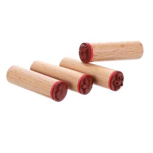 HIAKDOFT 4 Stück Teiliges Vintage Holzstempelset mit Naturmotiven DIY Scrapbook Zubehör für Tagebuch Sammelalbum Geschenkdekoration Langlebige und Vielseitige Stempel für Kreative HIAKDOFT 4 Stück Teiliges Vintage Holzstempelset mit Naturmotiven DIY Scrapbook Zubehör für Tagebuch Sammelalbum Geschenkdekoration Langlebige und Vielseitige Stempel für Kreative von HIAKDOFT