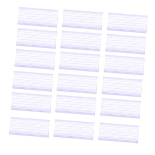 HIAKDOFT 40 Stück Teiliges Transparenter PVC Label Halter Biegsamer Preisschild Clip zum Aufstecken Körbe Wasserfester Preisschilderhalter für Supermärkte Einzelhandel und Lagerregale Lang HIAKDOFT 40 Stück Teiliges Transparenter PVC Label Halter Biegsamer Preisschild Clip zum Aufstecken Körbe Wasserfester Preisschilderhalter für Supermärkte Einzelhandel und Lagerregale Lang von HIAKDOFT