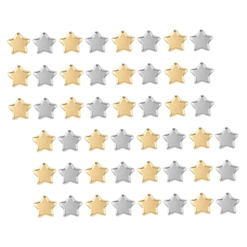 HIAKDOFT 400 Stück Kunststoff Sternform Spacer Perlen für DIY Schmuckherstellung Leichte Lose Stern Zwischenperlen für Armbänder Halsketten Ohrringe mit Aufbewahrungsbox HIAKDOFT 400 Stück Kunststoff Sternform Spacer Perlen für DIY Schmuckherstellung Leichte Lose Stern Zwischenperlen für Armbänder Halsketten Ohrringe mit Aufbewahrungsbox von HIAKDOFT