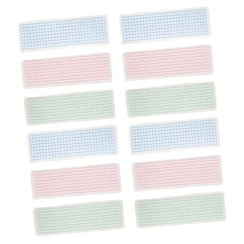 HIAKDOFT 45 Stück Teiliges Washi Tape Sub Packing Boards Dicke Runde Ecken Mattiertes Design Grün Blau Rosa Praktische Tape Halter für DIY Klebeband Dekoration Zuhause Büro Schule von HIAKDOFT
