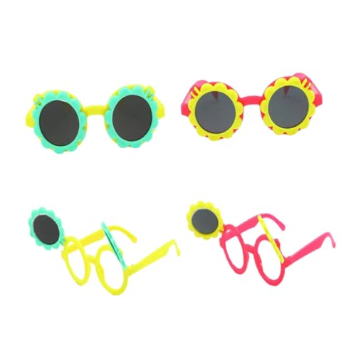 HIAKDOFT 4Stücke Sonnenblumen Sonnenbrille für Lustige Fotografie Accessoires für Partys Festivals und Outdoor Aktivitäten Leicht und Tragbar für Karneval und Besondere Anlässe HIAKDOFT 4Stücke Sonnenblumen Sonnenbrille für Lustige Fotografie Accessoires für Partys Festivals und Outdoor Aktivitäten Leicht und Tragbar für Karneval und Besondere Anlässe von HIAKDOFT