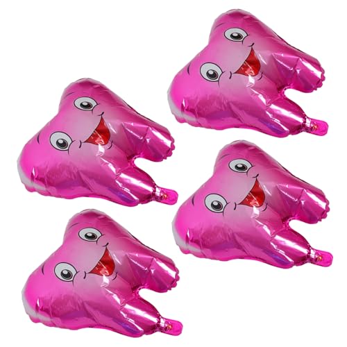 HIAKDOFT 4Stücke Zahnballons für Babyparty Dekoration Aufblasbare Folienballons Geburtstagsdekoration für Süße Feiern HIAKDOFT 4Stücke Zahnballons für Babyparty Dekoration Aufblasbare Folienballons Geburtstagsdekoration für Süße Feiern von HIAKDOFT