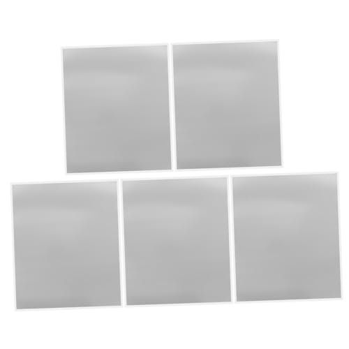 HIAKDOFT 5 Blätter Scratch Off Karten DIY Kratzfolien Silber zum Verstecken von Überraschungen Belohnungssystem Spielkarten für Schule und Party von HIAKDOFT