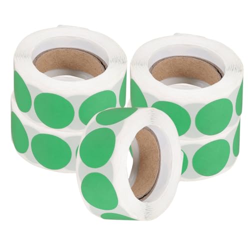 HIAKDOFT 5 Rollen Bunte Selbstklebende Punkt etiketten pro Runde Aufkleber mit Starker Haftung Vielseitig für Geschenkmarkierung Lagerung und Organisation im Haushalt HIAKDOFT 5 Rollen Bunte Selbstklebende Punkt etiketten pro Runde Aufkleber mit Starker Haftung Vielseitig für Geschenkmarkierung Lagerung und Organisation im Haushalt von HIAKDOFT