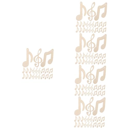 HIAKDOFT 5 Sätze Teiliges Musiknoten Holzscheiben Zum Bemalen Leichte Diy Holzverzierungen Mit Glatten Kanten Robust Und Vielseitig Für Scrapbooking Tischdeko Und Kreative 30 Stück * 5 HIAKDOFT 5 Sätze Teiliges Musiknoten Holzscheiben Zum Bemalen Leichte Diy Holzverzierungen Mit Glatten Kanten Robust Und Vielseitig Für Scrapbooking Tischdeko Und Kreative 30 Stück * 5 von HIAKDOFT