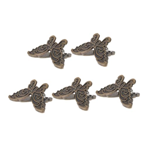 HIAKDOFT 5 Stück Dokumentbinderclips Bürobedarf Metall Aktenhalter Binderclips Schmetterlingsclips Schmetterlings Journalclips Schmetterlings Büroklammern HIAKDOFT 5 Stück Dokumentbinderclips Bürobedarf Metall Aktenhalter Binderclips Schmetterlingsclips Schmetterlings Journalclips Schmetterlings Büroklammern von HIAKDOFT