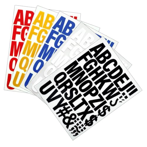 HIAKDOFT 5 Stück Teiliges Bügelbuchstaben Patches für Kleidung Bunte Farbige Textilaufnäher zum Aufbügeln oder Annähen Weiche Kanten Einfaches Anbringen für DIY Kleidung Rucksäcke und HIAKDOFT 5 Stück Teiliges Bügelbuchstaben Patches für Kleidung Bunte Farbige Textilaufnäher zum Aufbügeln oder Annähen Weiche Kanten Einfaches Anbringen für DIY Kleidung Rucksäcke und von HIAKDOFT