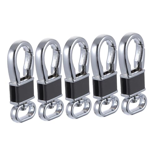 HIAKDOFT 5 Stück Teiliges Metall Schnapphaken Robuste Trigger Buckles für Taschen und Koffer Kompakte DIY Claw Clasps als Ersatzverschluss Langlebig und Sicher für Handtaschen und Zubehör HIAKDOFT 5 Stück Teiliges Metall Schnapphaken Robuste Trigger Buckles für Taschen und Koffer Kompakte DIY Claw Clasps als Ersatzverschluss Langlebig und Sicher für Handtaschen und Zubehör von HIAKDOFT