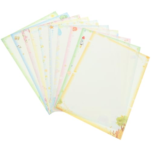 HIAKDOFT 50 Blatt Buntes Druckerpapier mit Dekorativem Rahmen Farbiges Druckerpapier Robust Reißfest Vielseitig für Drucken Basteln Zeichnen Büro und Schule HIAKDOFT 50 Blatt Buntes Druckerpapier mit Dekorativem Rahmen Farbiges Druckerpapier Robust Reißfest Vielseitig für Drucken Basteln Zeichnen Büro und Schule von HIAKDOFT