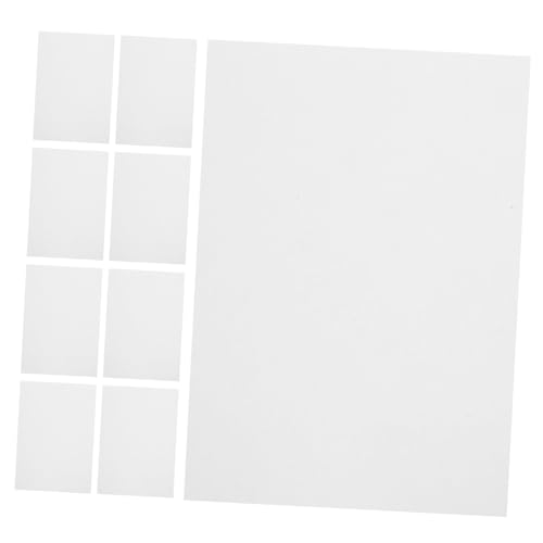 HIAKDOFT 50 Blatt Druckerpapier Beidseitig Hochglänzend Blanko Kartonpapier Vielseitiges Dickes Multifunktionspapier für Professionelles Drucken Präsentationen und Bastelprojekte von HIAKDOFT