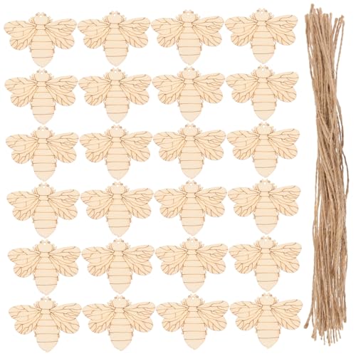 HIAKDOFT 50 Sätze Teiliges Bienen form Holzscheiben zum Bemalen DIY Graffiti Zubehör Natürliche Glatte Holzstücke für Dekoration und Hängedeko für Basteln und Partygestaltung HIAKDOFT 50 Sätze Teiliges Bienen form Holzscheiben zum Bemalen DIY Graffiti Zubehör Natürliche Glatte Holzstücke für Dekoration und Hängedeko für Basteln und Partygestaltung von HIAKDOFT