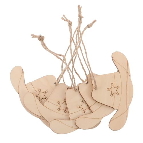 HIAKDOFT 50 Stück Cowboy Hut Holz DIY Bastelzuschnitte Unlackierte Holzanhänger zum Bemalen Nachhaltige Party Weihnachtsdeko im Westernstil Vielseitige Holzornamente für Kreative HIAKDOFT 50 Stück Cowboy Hut Holz DIY Bastelzuschnitte Unlackierte Holzanhänger zum Bemalen Nachhaltige Party Weihnachtsdeko im Westernstil Vielseitige Holzornamente für Kreative von HIAKDOFT