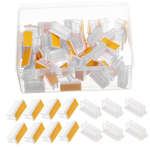 HIAKDOFT 50 Stück Teiliges Acryl Etikettenhalter Sneeze Guard für Supermarkt und Büro Kompakte Stabile Sign Halter Clips für Preisschilder und Namensschilder HIAKDOFT 50 Stück Teiliges Acryl Etikettenhalter Sneeze Guard für Supermarkt und Büro Kompakte Stabile Sign Halter Clips für Preisschilder und Namensschilder von HIAKDOFT