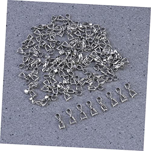 HIAKDOFT 50 Stück Teiliges Metall Quetschperlen Anhängerverbinder Weißgold Langlebige Prise Clip DIY Schmuckzubehör für Perlen Halsketten Armbänder Anhänger Basteln HIAKDOFT 50 Stück Teiliges Metall Quetschperlen Anhängerverbinder Weißgold Langlebige Prise Clip DIY Schmuckzubehör für Perlen Halsketten Armbänder Anhänger Basteln von HIAKDOFT