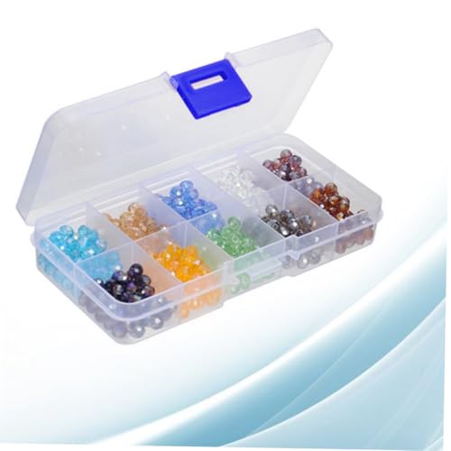 HIAKDOFT 500 Stück Facettierte Glasperlen Farben mit Aufbewahrungsbox für DIY Schmuckherstellung Armbänder Halsketten Bastelperlen HIAKDOFT 500 Stück Facettierte Glasperlen Farben mit Aufbewahrungsbox für DIY Schmuckherstellung Armbänder Halsketten Bastelperlen von HIAKDOFT