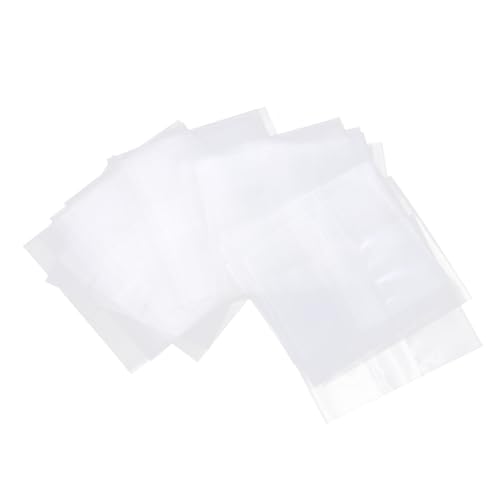 HIAKDOFT 500 Stück Transparente PVC Schrumpffolie Hitzeverformbare Verpackungsfolie für Flaschenverschlüsse Hitzeschrumpfende Schutzfolie Praktische Verschlusskapseln für Glasflaschen von HIAKDOFT