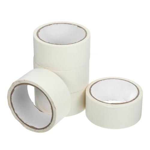HIAKDOFT 5Rollen Malerband Breit Lang Abnehmbares Klebeband Für Malerarbeiten Für Renovierungen Kreative Projekte Hinterlässt Rückstände Professioneller HIAKDOFT 5Rollen Malerband Breit Lang Abnehmbares Klebeband Für Malerarbeiten Für Renovierungen Kreative Projekte Hinterlässt Rückstände Professioneller von HIAKDOFT