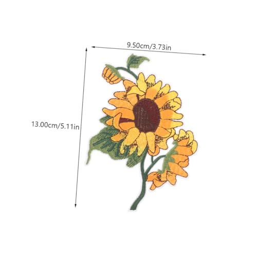 HIAKDOFT 6 Stück Sonnenblumen Bügelbilder zum Aufnähen Bestickte Stoffblumen Patches für Kleidung Jeans Taschen Vielseitige Applikationen zum Reparieren und Dekorieren Waschbar HIAKDOFT 6 Stück Sonnenblumen Bügelbilder zum Aufnähen Bestickte Stoffblumen Patches für Kleidung Jeans Taschen Vielseitige Applikationen zum Reparieren und Dekorieren Waschbar von HIAKDOFT