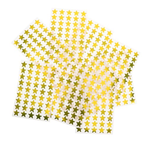 HIAKDOFT 60 Blatt Goldfolie Sternaufkleber Glänzende Selbstklebende Belohnungssticker für Lehrer Metallische Sterne Einfachen Abziehen für Klassenzimmer Zuhause und Bastelprojekte HIAKDOFT 60 Blatt Goldfolie Sternaufkleber Glänzende Selbstklebende Belohnungssticker für Lehrer Metallische Sterne Einfachen Abziehen für Klassenzimmer Zuhause und Bastelprojekte von HIAKDOFT