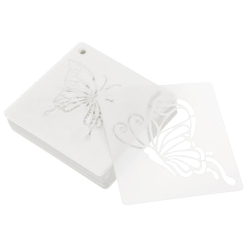 HIAKDOFT 60 Blatt Teiliges Schmetterlinge Libellen Malvorlagen aus Langlebigem Pet Kreative Bastelvorlagen Wiederverwendbar für DIY Wandkunst und Handarbeiten HIAKDOFT 60 Blatt Teiliges Schmetterlinge Libellen Malvorlagen aus Langlebigem Pet Kreative Bastelvorlagen Wiederverwendbar für DIY Wandkunst und Handarbeiten von HIAKDOFT