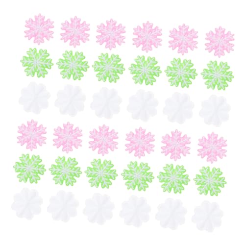 HIAKDOFT 60 Stück Teiliges Schneeflocken Applikationen Bestickte Weihnachts Patches in Rosa Langlebige DIY Bügelbilder für Kleidung Festliche Dekoration Feine Verarbeitung HIAKDOFT 60 Stück Teiliges Schneeflocken Applikationen Bestickte Weihnachts Patches in Rosa Langlebige DIY Bügelbilder für Kleidung Festliche Dekoration Feine Verarbeitung von HIAKDOFT