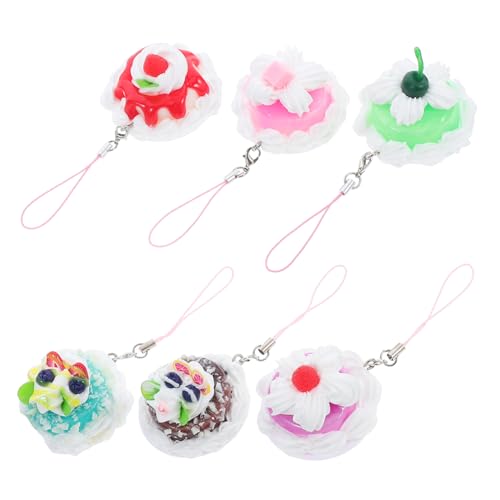 HIAKDOFT 6pcs Gefälschte Kuchen Realistische Simulation Cupcake Für Home Staging -ausrüstung Handwerksfotografie Requisiten Home Dekoration Kuchen Requisiten von HIAKDOFT
