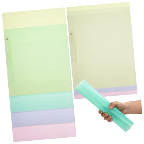HIAKDOFT 8 Stück Teiliges Aktenordner aus Robustem PP Kunststoff Wiederverwendbare Transparente Dokumentenmappen mit Schwingclip Farbige Portable Datei organizer für Schule und Büro HIAKDOFT 8 Stück Teiliges Aktenordner aus Robustem PP Kunststoff Wiederverwendbare Transparente Dokumentenmappen mit Schwingclip Farbige Portable Datei organizer für Schule und Büro von HIAKDOFT