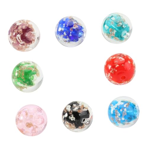 HIAKDOFT 8 Stück Teiliges Facettierte Glasperlen Farbige DIY Spacer Beads für Schmuckherstellung Leichte Glatte Oberfläche Geeignet für Armbänder Halsketten Ohrringe HIAKDOFT 8 Stück Teiliges Facettierte Glasperlen Farbige DIY Spacer Beads für Schmuckherstellung Leichte Glatte Oberfläche Geeignet für Armbänder Halsketten Ohrringe von HIAKDOFT