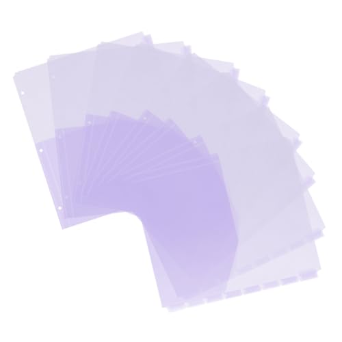 HIAKDOFT 8 Stück Teiliges Trennblatt Registertaschen aus Robustem Farbcodierte Einstecktaschen mit Reitern zur Dokumentenorganisation für Büro und Zuhause HIAKDOFT 8 Stück Teiliges Trennblatt Registertaschen aus Robustem Farbcodierte Einstecktaschen mit Reitern zur Dokumentenorganisation für Büro und Zuhause von HIAKDOFT