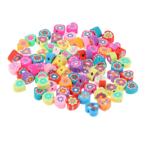 HIAKDOFT 80 Stück Bunte Polymer Clay Perlen für Schmuckherstellung Armband DIY Bastelperlen für Flache Perlen Armbänder und Kreative Bastelprojekte HIAKDOFT 80 Stück Bunte Polymer Clay Perlen für Schmuckherstellung Armband DIY Bastelperlen für Flache Perlen Armbänder und Kreative Bastelprojekte von HIAKDOFT