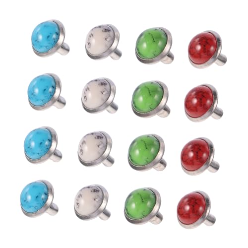 HIAKDOFT 80 Stück Faux Türkis Nieten Langlebige Ziernieten für Kleidung Schuhe Gürtel DIY Schmuck Zubehör Glatte Oberfläche Geeignet für Kreative Bastelprojekte HIAKDOFT 80 Stück Faux Türkis Nieten Langlebige Ziernieten für Kleidung Schuhe Gürtel DIY Schmuck Zubehör Glatte Oberfläche Geeignet für Kreative Bastelprojekte von HIAKDOFT