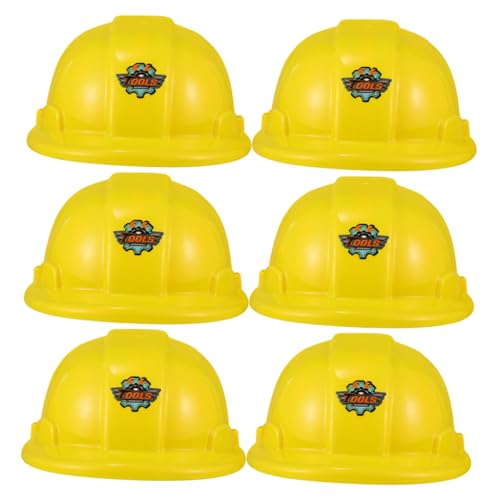 HIAKDOFT 9 Stück Technischer Schutzhelm Hardhats Partyhut Bausatz Harte Hüte Für Kappen Kinderhut Baumützen Jugend Hut Gefälschter Schutzhelm Mini Party Hüte Yellow Plastik HIAKDOFT 9 Stück Technischer Schutzhelm Hardhats Partyhut Bausatz Harte Hüte Für Kappen Kinderhut Baumützen Jugend Hut Gefälschter Schutzhelm Mini Party Hüte Yellow Plastik von HIAKDOFT