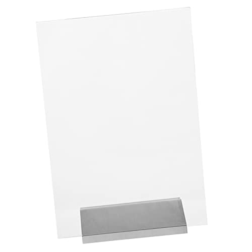 HIAKDOFT Acryl Schildhalter Tischaufsteller aus für Menükarten Preislisten Poster Büro Zuhause Geschäft und Restaurant HIAKDOFT Acryl Schildhalter Tischaufsteller aus für Menükarten Preislisten Poster Büro Zuhause Geschäft und Restaurant von HIAKDOFT