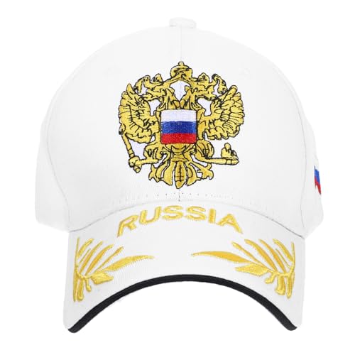 HIAKDOFT Baseballmütze Mit Russischer Nationalflagge, Dekorative Reise-baseballkappe, Atmungsaktiver Sonnenschutzhut Für Den Außenbereich HIAKDOFT Baseballmütze Mit Russischer Nationalflagge, Dekorative Reise-baseballkappe, Atmungsaktiver Sonnenschutzhut Für Den Außenbereich von HIAKDOFT