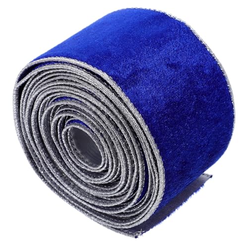 HIAKDOFT Blaues Geschenkband aus Polyester Schnittfestes Strapazierfähiges Satinband für Geschenkverpackung DIY Schleifen Bastelarbeiten Vielseitiges Festtags dekoband von HIAKDOFT
