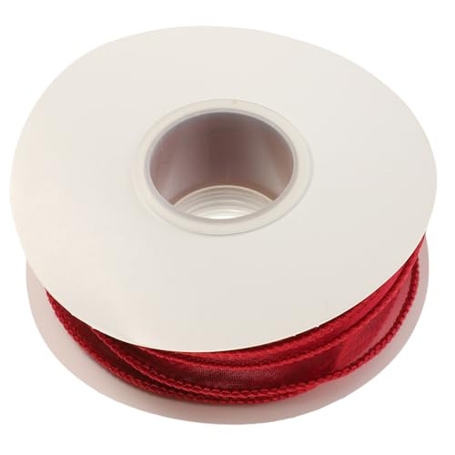 HIAKDOFT Breites Wellen dekoband Weinrot Robustes Geschenkband zum Basteln für Hochzeitsdeko DIY Blumensträuße Festliche Verpackungen und Kreative Handarbeiten HIAKDOFT Breites Wellen dekoband Weinrot Robustes Geschenkband zum Basteln für Hochzeitsdeko DIY Blumensträuße Festliche Verpackungen und Kreative Handarbeiten von HIAKDOFT