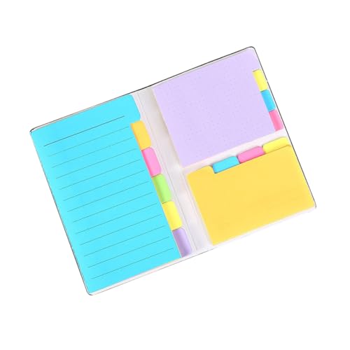 HIAKDOFT Bunte Selbstklebende Notizzettel Wiederablösbar Haftende Memo Pads für Büro Schule Haushalt Praktische und Merkzettel mit Abziehbaren Haftnotizen HIAKDOFT Bunte Selbstklebende Notizzettel Wiederablösbar Haftende Memo Pads für Büro Schule Haushalt Praktische und Merkzettel mit Abziehbaren Haftnotizen von HIAKDOFT