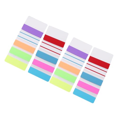HIAKDOFT Bunte Selbstklebende Page Tabs für Bücher Transparente Wiederbeschreibbare Lesezeichen mit Weicher Textur zum Markieren und Hervorheben von Textstellen Beim Lesen HIAKDOFT Bunte Selbstklebende Page Tabs für Bücher Transparente Wiederbeschreibbare Lesezeichen mit Weicher Textur zum Markieren und Hervorheben von Textstellen Beim Lesen von HIAKDOFT