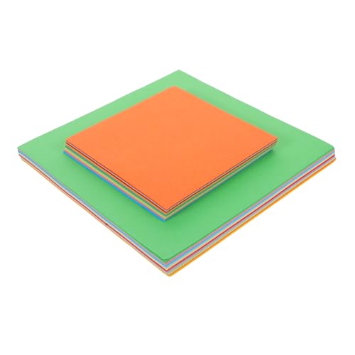 HIAKDOFT Buntes Origami Faltpapier Doppelseitig Quadratisch Bastelpapier für Kreative DIY Projekte Schulaktivitäten und Festliche Dekorationen von HIAKDOFT