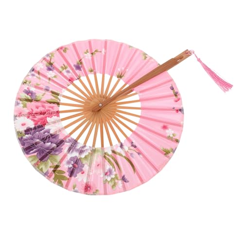 HIAKDOFT Chinesischer Vintage Faltfächer mit Langem Griff Faltbarer Handfächer für Tanz Performance und Sommer Dekorativer Hand Held Fan Platzsparend und Robust als HIAKDOFT Chinesischer Vintage Faltfächer mit Langem Griff Faltbarer Handfächer für Tanz Performance und Sommer Dekorativer Hand Held Fan Platzsparend und Robust als von HIAKDOFT