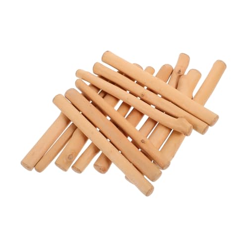HIAKDOFT DIY Holz Bastelset Vase Füller Natürliches Naturmaterial Handwerk Deko Hochzeit Party Tischdeko Robust Glatt Oberfläche von HIAKDOFT