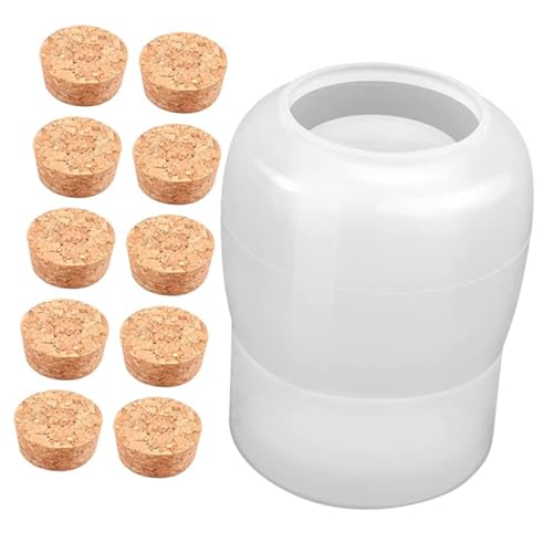 HIAKDOFT DIY Silikonform für Aufbewahrungsgläser Kreative Gießform für Schmuck und Süßigkeitenbehälter Bpa Freies Rutschfestes Material für DIY und Heimdekoration HIAKDOFT DIY Silikonform für Aufbewahrungsgläser Kreative Gießform für Schmuck und Süßigkeitenbehälter Bpa Freies Rutschfestes Material für DIY und Heimdekoration von HIAKDOFT