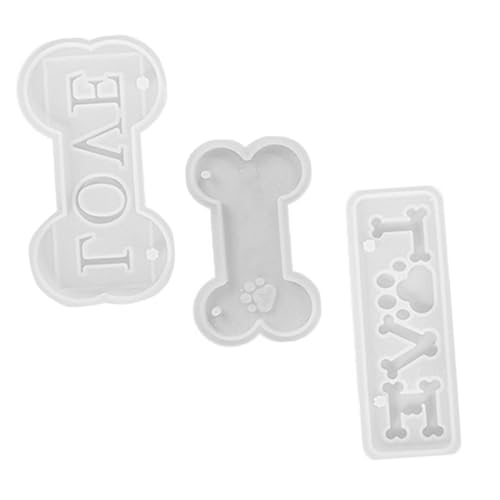 HIAKDOFT DIY Silikonform für Hundeknochen Anhänger Teiliges Epoxidharz Gießform Flexible Buchstabenform für Kreative Schlüsselanhänger und Schmuckherstellung HIAKDOFT DIY Silikonform für Hundeknochen Anhänger Teiliges Epoxidharz Gießform Flexible Buchstabenform für Kreative Schlüsselanhänger und Schmuckherstellung von HIAKDOFT
