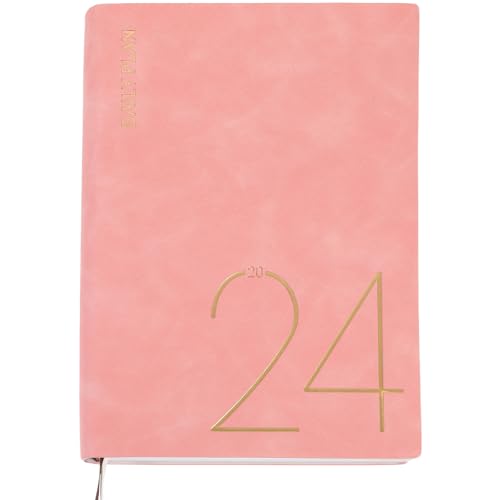 HIAKDOFT Datierter Wochenplaner To Do List Notizblock Effizienter Terminplaner Tage Planer Leicht Tragbar Für Arbeit Studium Alltag Rosa von HIAKDOFT
