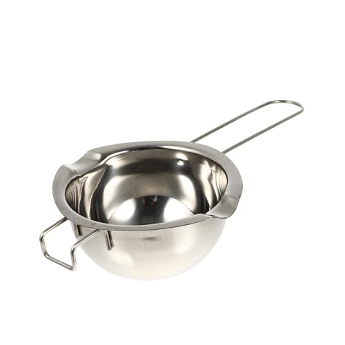 HIAKDOFT Edelstahl Schmelztopf für Seifenherstellung Schmelzpfanne mit Langem Griff und Rutschfestem Haken für DIY Handgemachte Seife und Kerzen Vielseitig Verwendbar für Zuhause und HIAKDOFT Edelstahl Schmelztopf für Seifenherstellung Schmelzpfanne mit Langem Griff und Rutschfestem Haken für DIY Handgemachte Seife und Kerzen Vielseitig Verwendbar für Zuhause und von HIAKDOFT