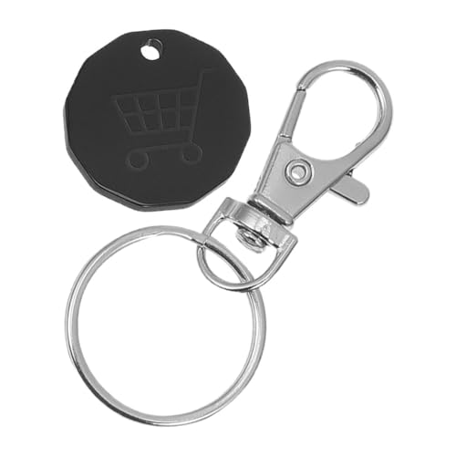 HIAKDOFT Einkaufswagenchip Schlüsselanhänger aus Trolley Token für Supermarkt Unisex Schlüsselanhänger für Stressfreies Einkaufen und Einfache Handhabung HIAKDOFT Einkaufswagenchip Schlüsselanhänger aus Trolley Token für Supermarkt Unisex Schlüsselanhänger für Stressfreies Einkaufen und Einfache Handhabung von HIAKDOFT