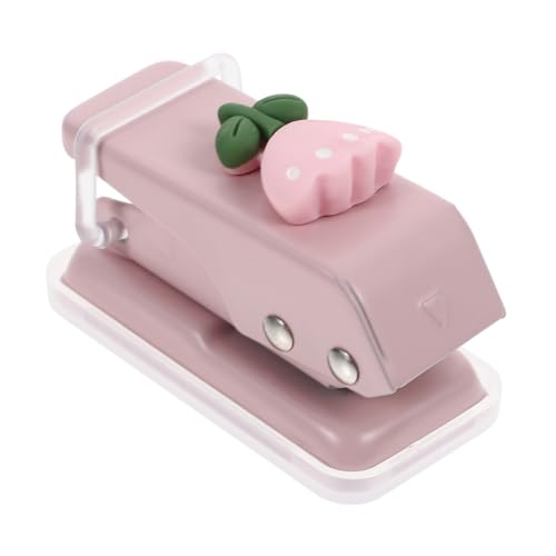 HIAKDOFT Einzellocher Mini Lochstanzer Tragbar Kunststoff Einfache Bedienung Starker Durchstoß Für Büro Zuhause DIY Basteln Rosa Tulpe HIAKDOFT Einzellocher Mini Lochstanzer Tragbar Kunststoff Einfache Bedienung Starker Durchstoß Für Büro Zuhause DIY Basteln Rosa Tulpe von HIAKDOFT