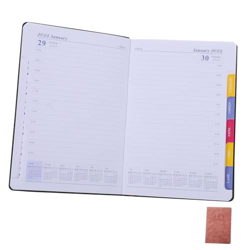 HIAKDOFT Englisches Jahresplaner notizbuch Tage Tageskalender Taschenformat Leicht Tragbar Papier notizblock Für Büro Zuhause Reise Alltag HIAKDOFT Englisches Jahresplaner notizbuch Tage Tageskalender Taschenformat Leicht Tragbar Papier notizblock Für Büro Zuhause Reise Alltag von HIAKDOFT