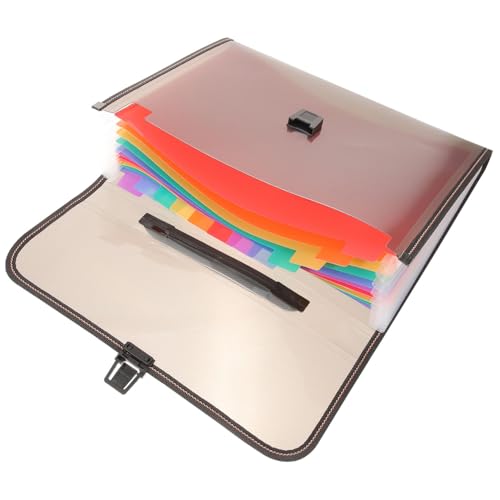 HIAKDOFT Erweiterbarer Fächermappe Dokumentenorganizer Mehrschichtiger Aktenordner für Papierablage und Effiziente Dateisortierung Tragbarer Handgriff Geeignet für Büro Schule und Zuhause HIAKDOFT Erweiterbarer Fächermappe Dokumentenorganizer Mehrschichtiger Aktenordner für Papierablage und Effiziente Dateisortierung Tragbarer Handgriff Geeignet für Büro Schule und Zuhause von HIAKDOFT
